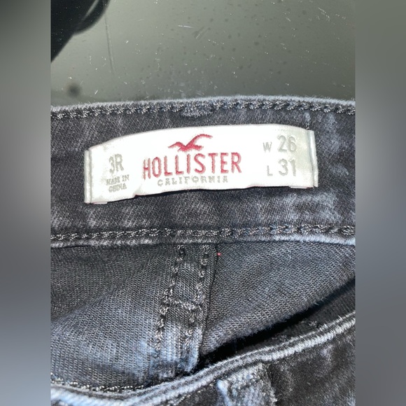 Hollister Black Jeans Size 3 - Picture 6 of 6